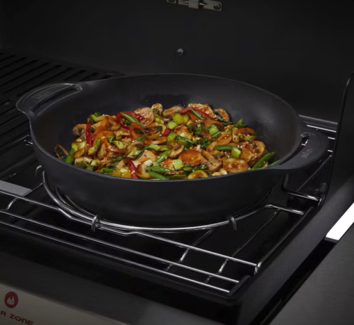 Weber - Crafted - Wok & Steaming Rack